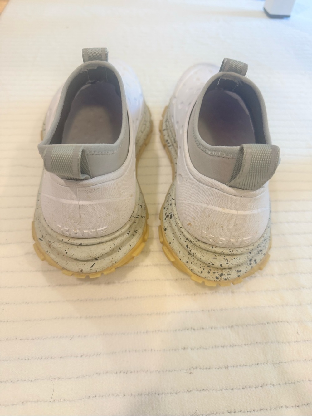 Men’s Kane Slip-On Sneakers in White unisex Mens 10 Women’s 12